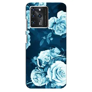 Чехлы (ART) Цветы на ZTE Blade V30 (VPrint) (Блактині бутони)