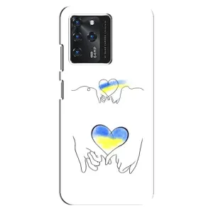 Чохол для Патріота України ZTE Blade V30 - (AlphaPrint) (Мир Україні)