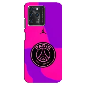 Чехлы PSG для ZTE Blade V30 (AlphaPrint) (яркий ПСЖ)