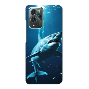 Чохол з картинкою 'Хижаки' для ZTE Blade V40 Pro (Акула під водою)