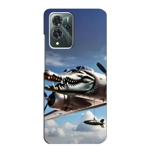Чехол с мемом Тралалело тралала на ZTE Blade V40 Pro (Бомбардиро крокодило)
