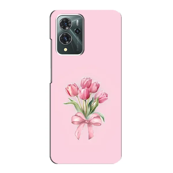 Чехол с принтом «Букет цветов» для ZTE Blade V40 Pro
