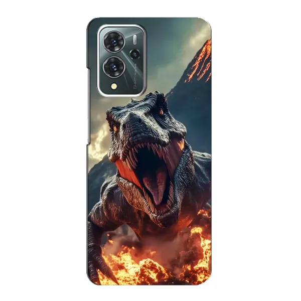 Чохол з принтом «Вогняний динозавр» для ZTE Blade V40 Pro Чохол з принтом «Вогняний динозавр» для ZTE Blade V40 Pro