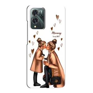 Чохол з друком для ZTE Blade V40 Pro - (Мама з дитинкою) (AlphaPrint) (Донька і мама)