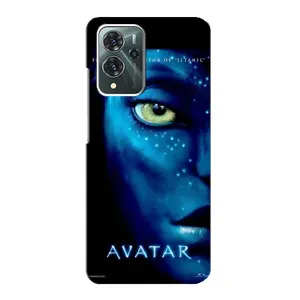 Чехол с принтом «глаз Аватара» для ZTE Blade V40 Pro