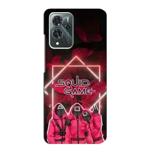 Чохол Гра в кальмара для ZTE Blade V40 Pro (Охоронці Гра кальмара)