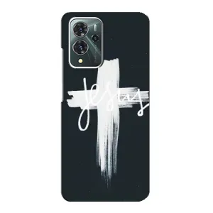 Чехол для ZTE Blade V40 Pro (AlphaPrint) - (Христианские) (Иисус)
