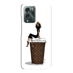 Чохли Луі Вітон для ZTE Blade V40 Pro (AlphaPrint - LOUIS VUITTON) (кава LOUIS VUITTON)