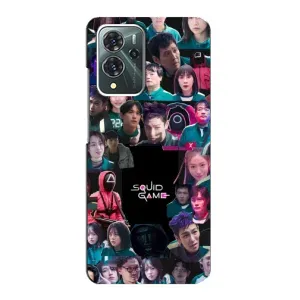 Чохол Гра в кальмара для ZTE Blade V40 Pro (Колаж Гра кальмара)