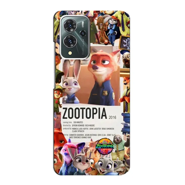 Чохол з принтом «Постер Зоотрополіс» для ZTE Blade V40 Pro Чохол з принтом «Постер Зоотрополіс» для ZTE Blade V40 Pro