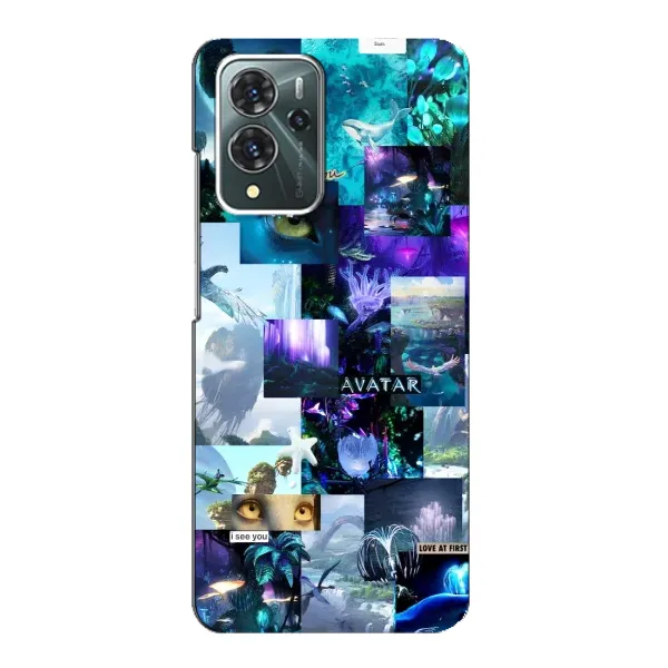 Чехол с принтом «коллаж Аватар» для ZTE Blade V40 Pro