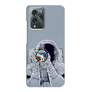 Чехол с принтом «Космонавт фото» для ZTE Blade V40 Pro