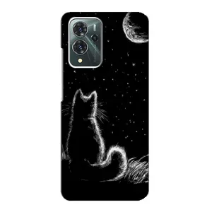 Чохол з принтом для ZTE Blade V40 Pro (AlphaPrint) Модні коти