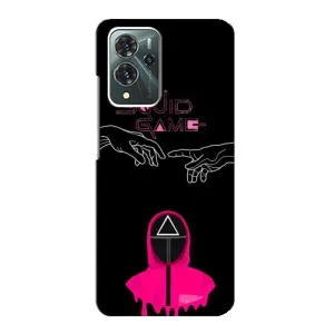Чохол Гра в кальмара для ZTE Blade V40 Pro (Мінімалізм Гра кальмара)