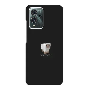 Чохол з принтом «Овечка Майнкрафт» для ZTE Blade V40 Pro