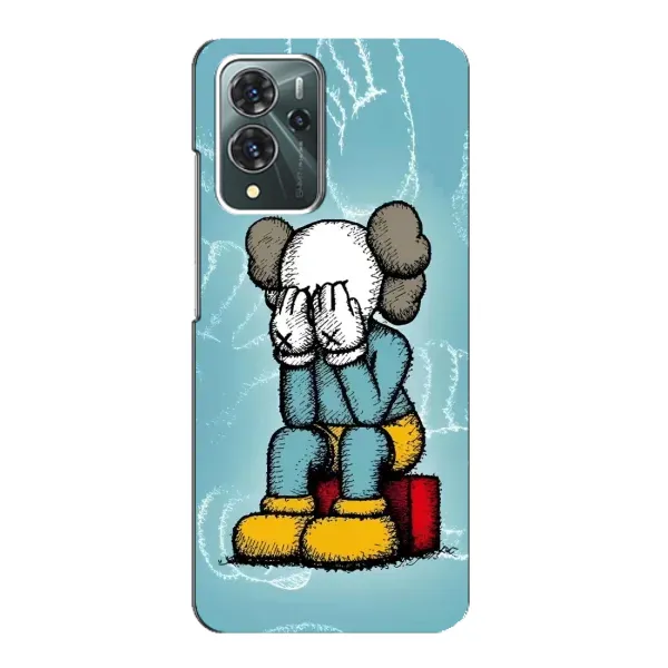 Чехол с принтом «Плач Bearbrick» для ZTE Blade V40 Pro Чехол с принтом «Плач Bearbrick» для ZTE Blade V40 Pro