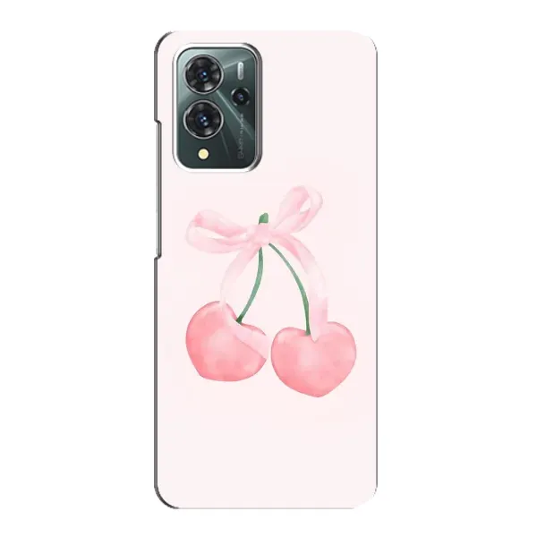 Чехол с принтом «Розовые вишни» для ZTE Blade V40 Pro