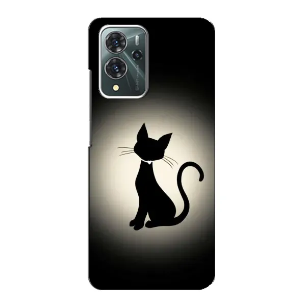 Чохол з принтом «Силует котика» для ZTE Blade V40 Pro Чохол з принтом «Силует котика» для ZTE Blade V40 Pro
