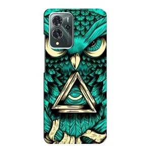 Чехол с принтом «Сова с глазом» для ZTE Blade V40 Pro