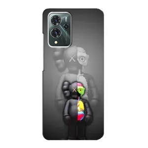 Чехол с принтом «Тело Bearbrick» для ZTE Blade V40 Pro