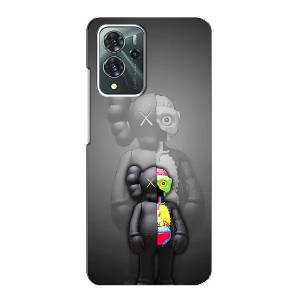 Чехол с принтом «Тело Bearbrick» для ZTE Blade V40 Pro Чехол с принтом «Тело Bearbrick» для ZTE Blade V40 Pro