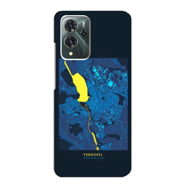 Чехол с принтом «Тернополь» для ZTE Blade V40 Pro