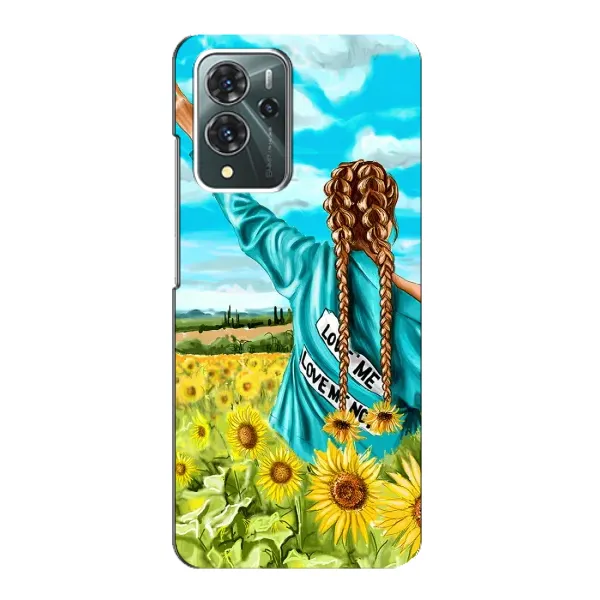 Чехол с принтом «Украиночка» для ZTE Blade V40 Pro Чехол с принтом «Украиночка» для ZTE Blade V40 Pro