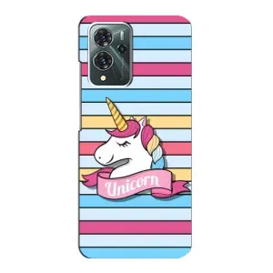Чохол для ЗТЕ Блейд В40 Про - (Єдинорожки - Новинки) (AlphaPrint) (Unicorn)