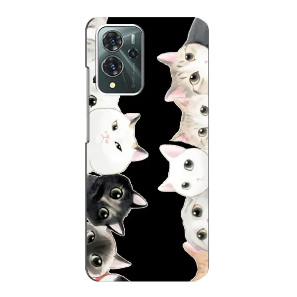 Чехол с принтом «Взгляд котов» для ZTE Blade V40 Pro Чехол с принтом «Взгляд котов» для ZTE Blade V40 Pro