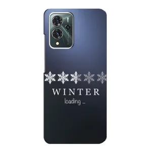 Зимние Чехлы для ЗТЕ Блейд В40 Про - прозрачный фон (Winter loading)