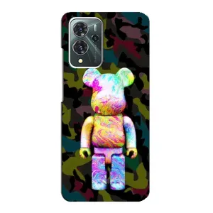 Чехол с принтом «Яркий Bearbrick» для ZTE Blade V40 Pro