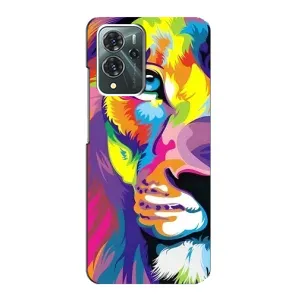 Чохол з принтом «Яскравий Лев» для ZTE Blade V40 Pro