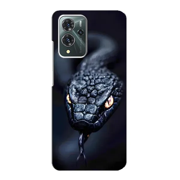 Чохол з принтом «Чорна змія» для ZTE Blade V40 Pro Чохол з принтом «Чорна змія» для ZTE Blade V40 Pro