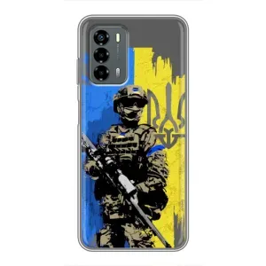 Чехлы с картинкой ЗСУ для Blade V40 Vita (AlphaPrint) (АРТ солдат)