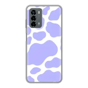 Чохол з принтом корови на  ZTE V40 Віта (Фіолетова Бурьонка)