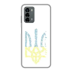 Чехлы для Blade V40 Vita  Укр. Символика (AlphaPrint) (Герб из букв)
