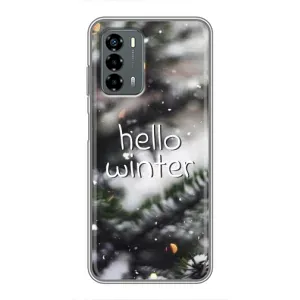 Новогодние, Праздничные Чехлы для Blade V40 Vita - 2024 год (Hello winter)