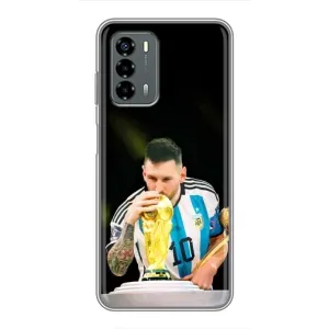 Чехлы для Blade V40 Vita (Leo чемпион) (AlphaPrint) (Кубок Месси)
