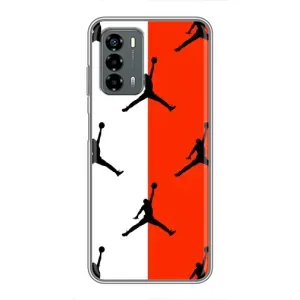 Чехлы для Blade V40 Vita - с картинкой JORDAN (AlphaPrint) (Лого Джордан)