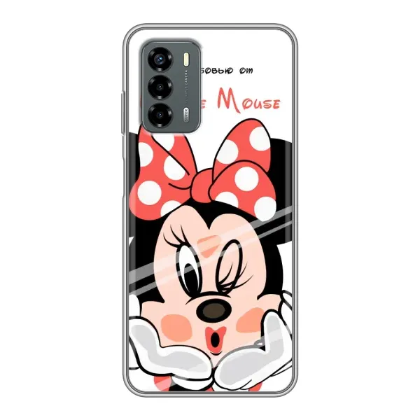Чохол з принтом «Маус Мінні» для Blade V40 Vita Чохол з принтом «Маус Мінні» для Blade V40 Vita