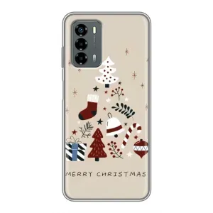 Різдвяні Чохли для Blade V40 Vita (VPrint) (Merry Christmas)