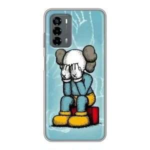 Чехлы для Blade V40 Vita - Bearbrick Louis Vuitton (PREMIUMPrint) (Плач Bearbrick)