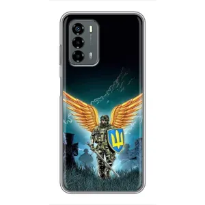 Чехлы с картинкой ЗСУ для Blade V40 Vita (AlphaPrint) (Солдат ЗСУ)