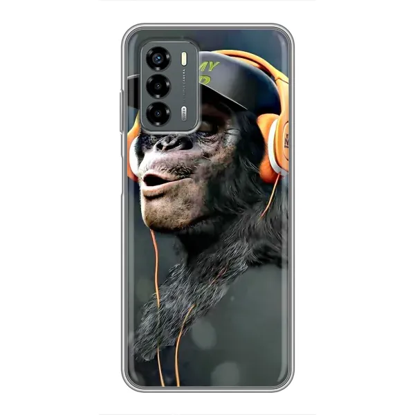 Чехол с принтом «В наушниках» для Blade V40 Vita Чехол с принтом «В наушниках» для Blade V40 Vita