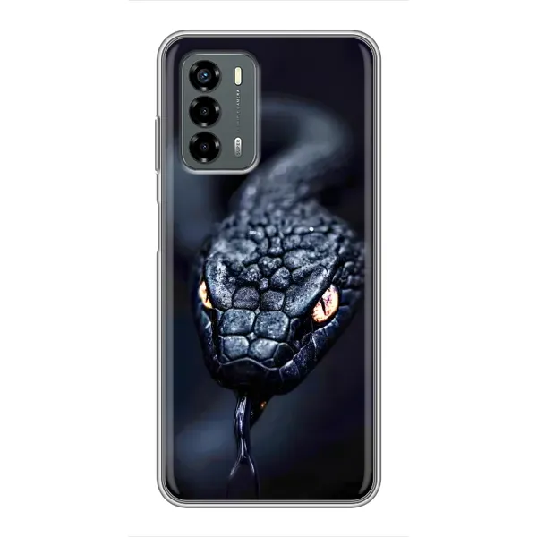 Чохол з принтом «Чорна змія» для Blade V40 Vita Чохол з принтом «Чорна змія» для Blade V40 Vita
