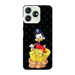 Чехли для ZTE Blade V50 Design - Скрудж МакДак Louis Vuitton (PREMIUMPrint) (Богатство Макдака)