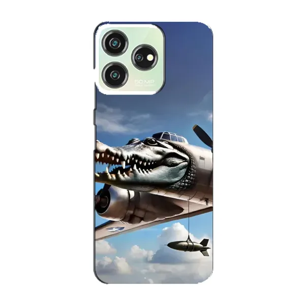 Чехол с принтом «Бомбардиро крокодило» для ZTE Blade V50 Design Чехол с принтом «Бомбардиро крокодило» для ZTE Blade V50 Design