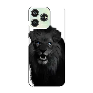 Чохли з картинкою животних ZTE Blade V50 Design (Чорний ЛЕВ)