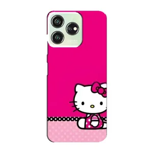 Чехол с принтом «Girl KITTY» для ZTE Blade V50 Design