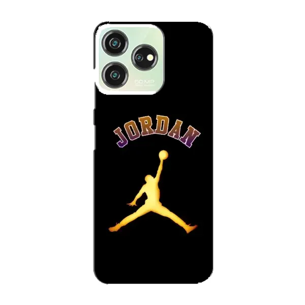 Чехол с принтом «Jordan Gold» для ZTE Blade V50 Design